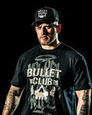 半袖 パフォーマンス Tシャツ 新日本プロレスリング BULLET CLUB ブラック レギュラーフィット