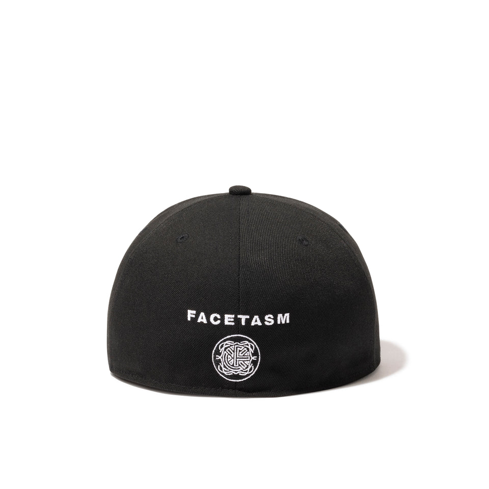 59FIFTY FACETASM FW23 ブラック シャークテイルアンダーバイザー