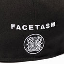 59FIFTY FACETASM FW23 ブラック シャークテイルアンダーバイザー