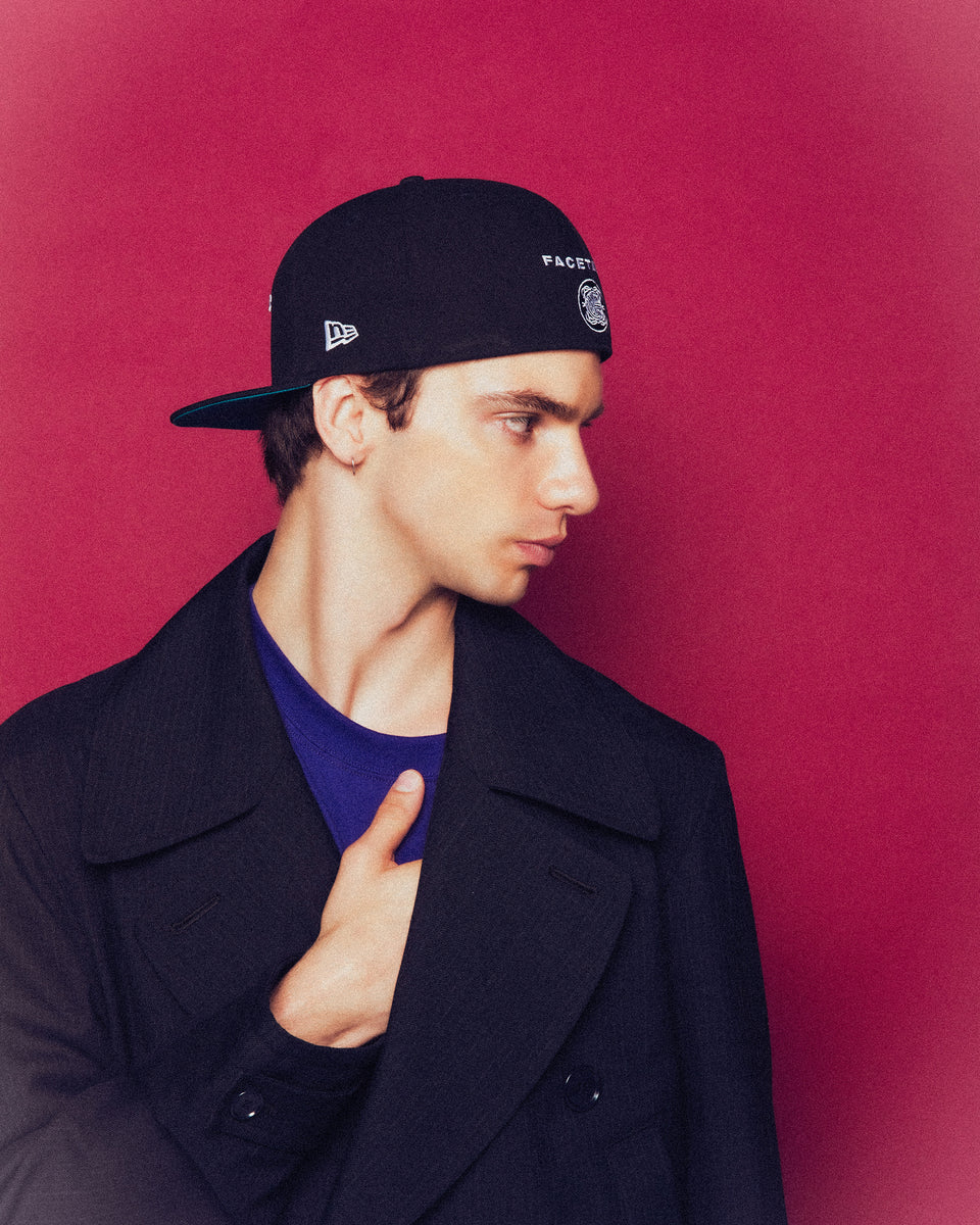 59FIFTY FACETASM FW23 ブラック シャークテイルアンダーバイザー