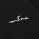 裏毛 オーバーサイズド スウェット プルオーバーフーディー JEAN MICHEL BASQUIAT ジャン=ミシェル・バスキア ブラック