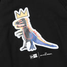 裏毛 オーバーサイズド スウェット プルオーバーフーディー JEAN MICHEL BASQUIAT ジャン=ミシェル・バスキア ブラック