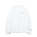長袖 オーバーサイズド コットン Tシャツ JEAN MICHEL BASQUIAT ジャン=ミシェル・バスキア ホワイト