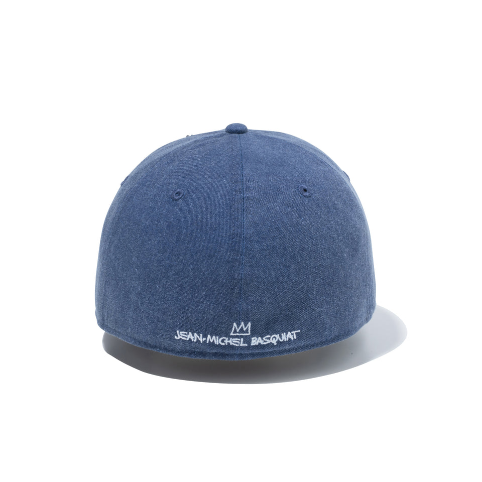 RC 59FIFTY Flat Visor JEAN MICHEL BASQUIAT ジャン=ミシェル・バスキア アシッドウォッシュ ネイビー