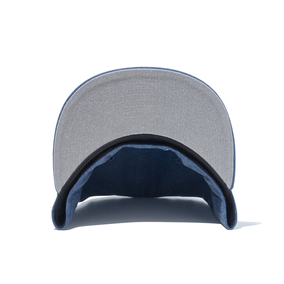 RC 59FIFTY Flat Visor JEAN MICHEL BASQUIAT ジャン=ミシェル・バスキア アシッドウォッシュ ネイビー
