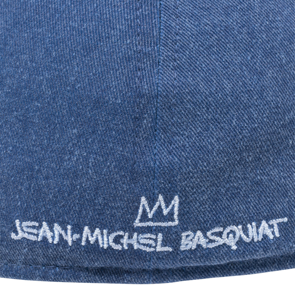 RC 59FIFTY Flat Visor JEAN MICHEL BASQUIAT ジャン=ミシェル・バスキア アシッドウォッシュ ネイビー