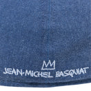 RC 59FIFTY Flat Visor JEAN MICHEL BASQUIAT ジャン=ミシェル・バスキア アシッドウォッシュ ネイビー