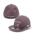RC 59FIFTY Flat Visor JEAN MICHEL BASQUIAT ジャン=ミシェル・バスキア アシッドウォッシュ ブラウン