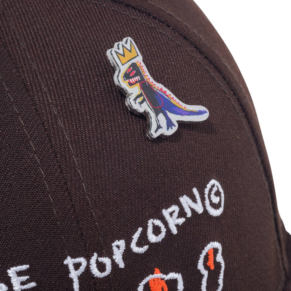 LP 59FIFTY JEAN MICHEL BASQUIAT ジャン=ミシェル・バスキア CHEESE POPCORN バーントウッド