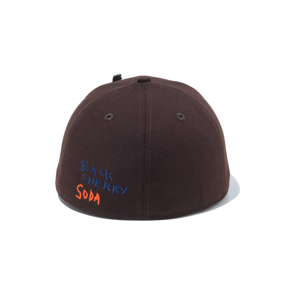 LP 59FIFTY JEAN MICHEL BASQUIAT ジャン=ミシェル・バスキア CHEESE POPCORN バーントウッド