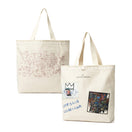 キャンバストート 22L JEAN MICHEL BASQUIAT ジャン=ミシェル・バスキア  LOVE IS A LIE LOVER=LIAR アイボリー