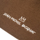 ベーシック カフニット JEAN MICHEL BASQUIAT ジャン=ミシェル・バスキア ブラウン
