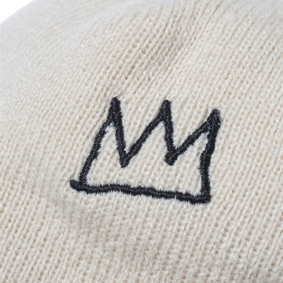 ベーシック カフニット JEAN MICHEL BASQUIAT ジャン=ミシェル・バスキア CHEESE POPCORN ブラック