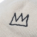 ベーシック カフニット JEAN MICHEL BASQUIAT ジャン=ミシェル・バスキア CHEESE POPCORN ブラック