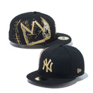 59FIFTY JEAN MICHEL BASQUIAT ジャン=ミシェル・バスキア ニューヨーク・ヤンキース ブラック