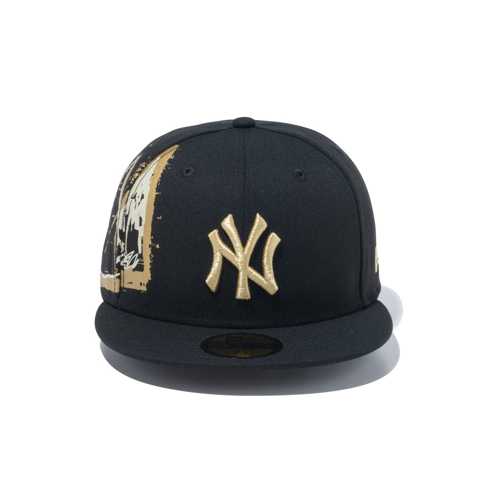59FIFTY JEAN MICHEL BASQUIAT ジャン=ミシェル・バスキア ニューヨーク・ヤンキース ブラック