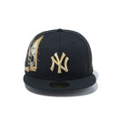 59FIFTY JEAN MICHEL BASQUIAT ジャン=ミシェル・バスキア ニューヨーク・ヤンキース ブラック