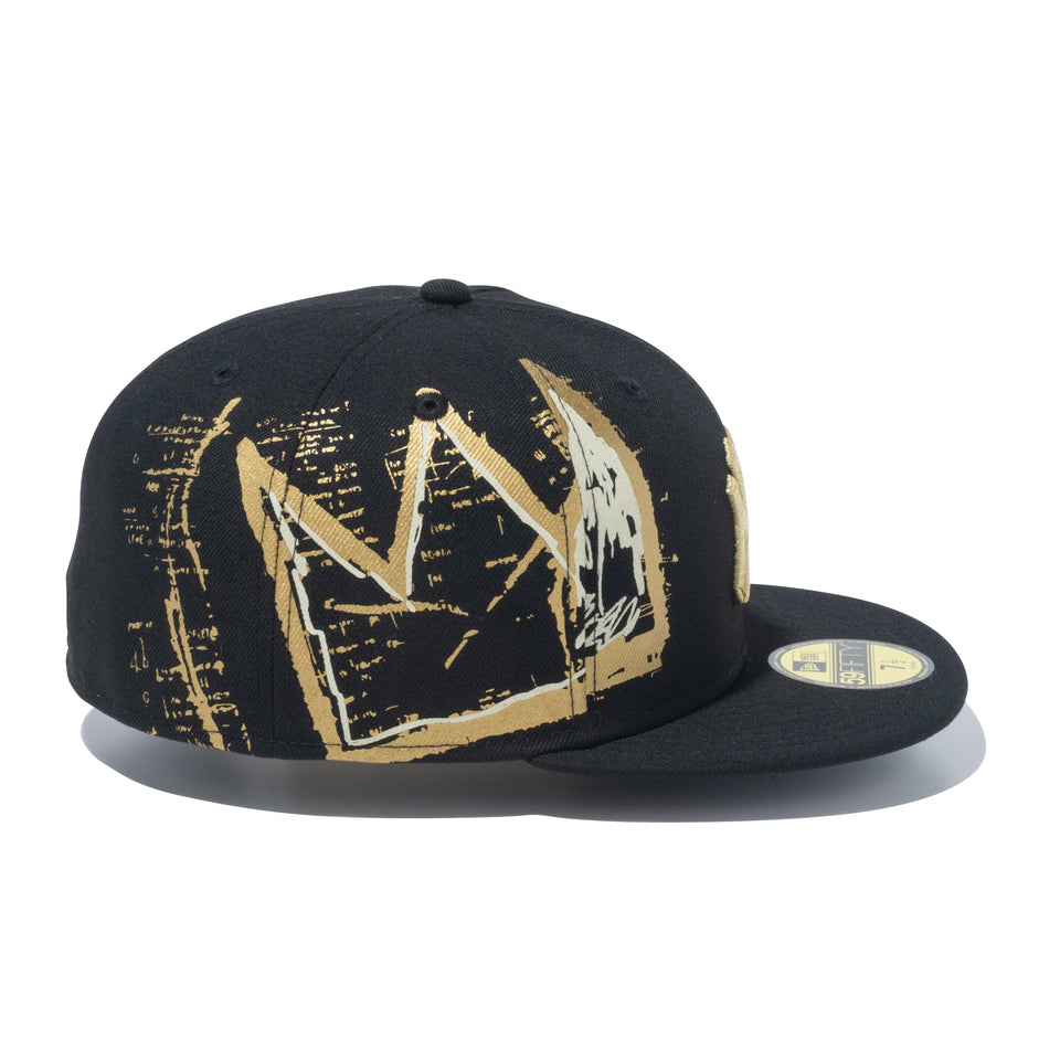 59FIFTY JEAN MICHEL BASQUIAT ジャン=ミシェル・バスキア ニューヨーク・ヤンキース ブラック