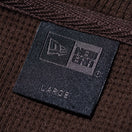 オーバーサイズド ワッフル プルオーバーフーディー BLACK LABEL FW23 ウォルナット
