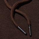 オーバーサイズド ワッフル プルオーバーフーディー BLACK LABEL FW23 ウォルナット
