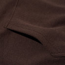 オーバーサイズド ワッフル プルオーバーフーディー BLACK LABEL FW23 ウォルナット