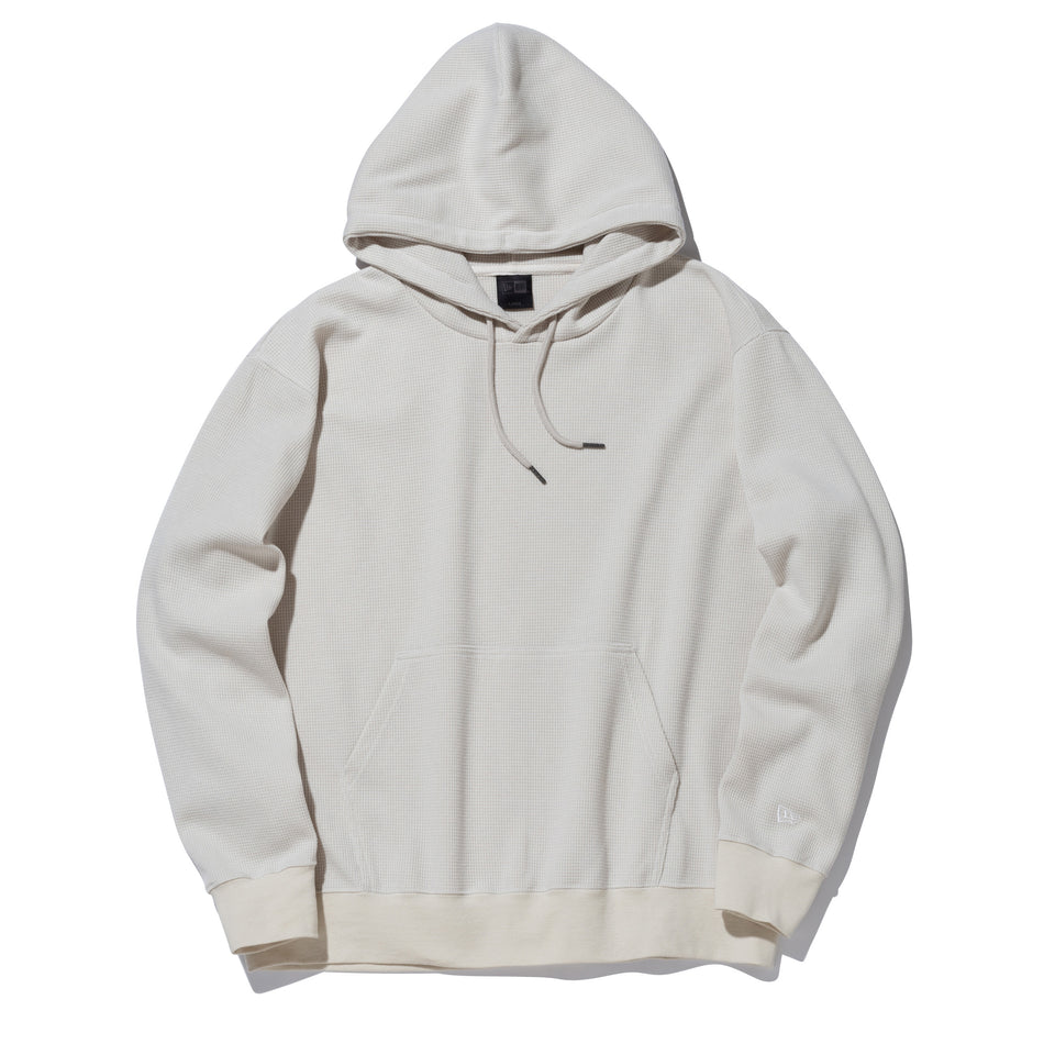 オーバーサイズド ワッフル プルオーバーフーディー BLACK LABEL FW23 ストーン