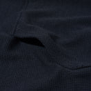 オーバーサイズド ワッフル プルオーバーフーディー BLACK LABEL FW23 ブラック
