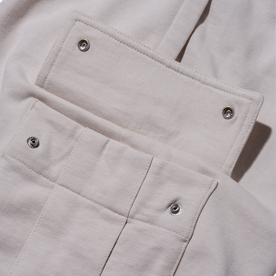 オーバーサイズド スウェットカーゴパンツ BLACK LABEL FW23 ヘビーウェイト ストーン