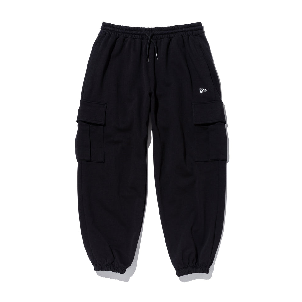 オーバーサイズド スウェットカーゴパンツ BLACK LABEL FW23 ヘビーウェイト ブラック