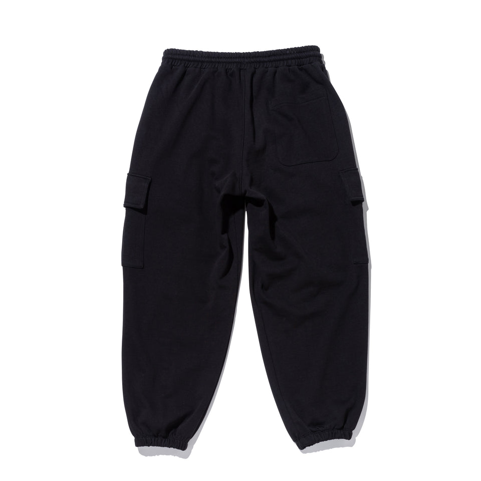 オーバーサイズド スウェットカーゴパンツ BLACK LABEL FW23 ヘビーウェイト ブラック