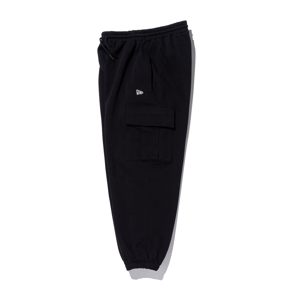 オーバーサイズド スウェットカーゴパンツ BLACK LABEL FW23 ヘビーウェイト ブラック