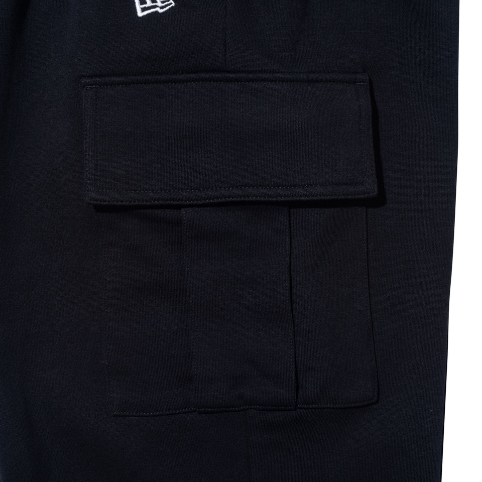 オーバーサイズド スウェットカーゴパンツ BLACK LABEL FW23 ヘビーウェイト ブラック