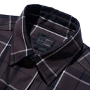 長袖 マルチチェックシャツ BLACK LABEL FW23 ブラック