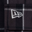 長袖 マルチチェックシャツ BLACK LABEL FW23 ブラック