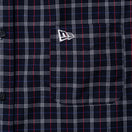 長袖 ミニチェック オックスフォードシャツ BLACK LABEL FW23 ブラック