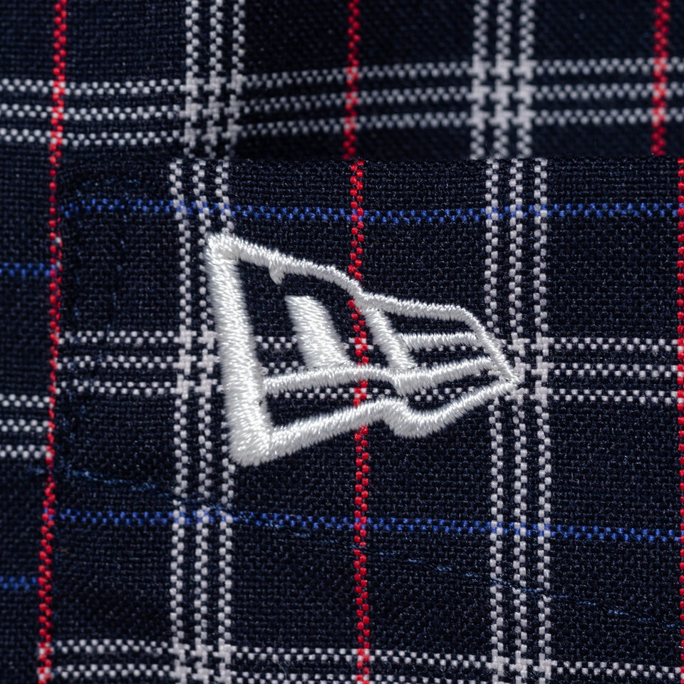 長袖 ミニチェック オックスフォードシャツ BLACK LABEL FW23 ブラック
