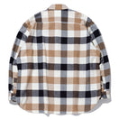 長袖 フランネルチェックシャツ BLACK LABEL FW23 ブラックチェック