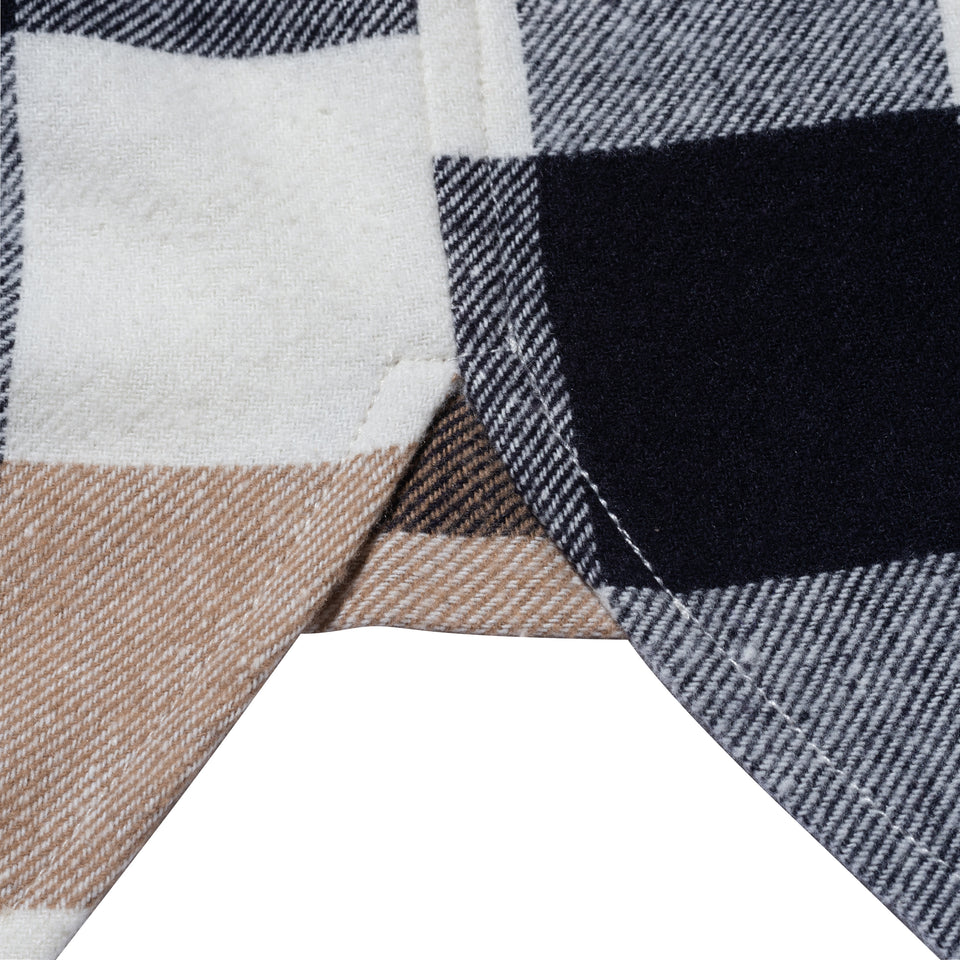 長袖 フランネルチェックシャツ BLACK LABEL FW23 ブラックチェック