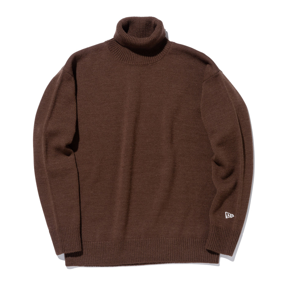 ハイネック ニット BLACK LABEL FW23 ウォルナット