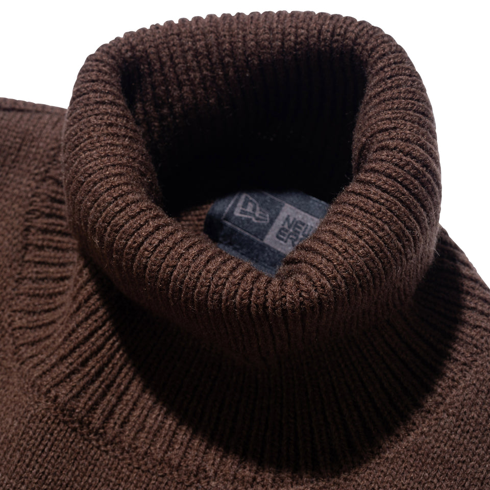 ハイネック ニット BLACK LABEL FW23 ウォルナット