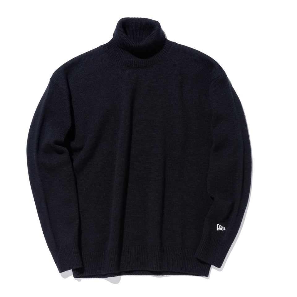 ハイネック ニット BLACK LABEL FW23 ブラック