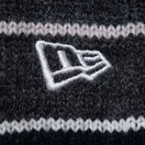 ボーダー クルーネックニット BLACK LABEL FW23 ブラック