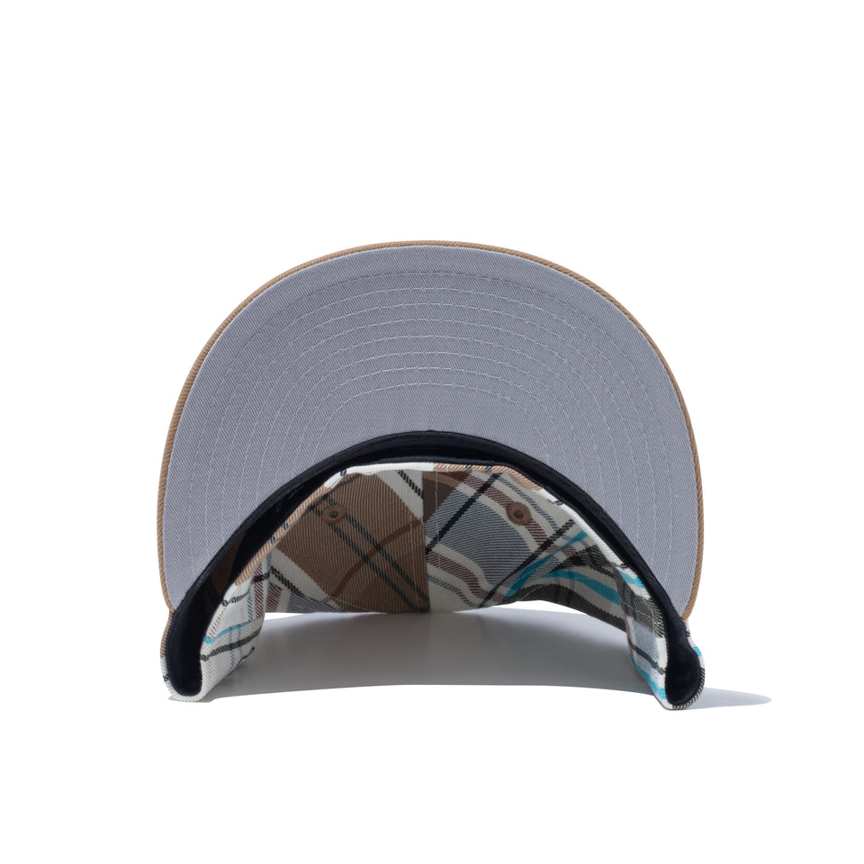 LP 59FIFTY BLACK LABEL FW23 アトランタ・ブレーブス オフホワイトチェック