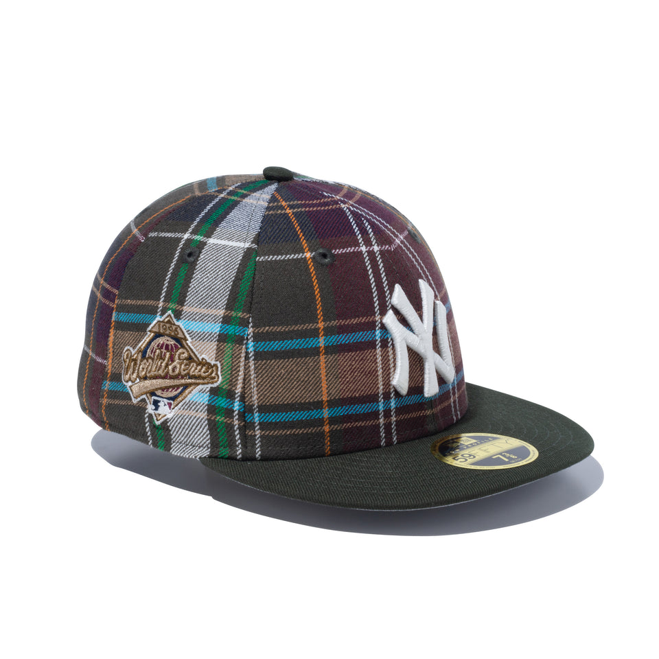 LP 59FIFTY BLACK LABEL FW23 ニューヨーク・ヤンキース オリーブチェック