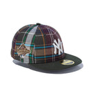 LP 59FIFTY BLACK LABEL FW23 ニューヨーク・ヤンキース オリーブチェック