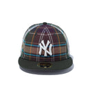 LP 59FIFTY BLACK LABEL FW23 ニューヨーク・ヤンキース オリーブチェック