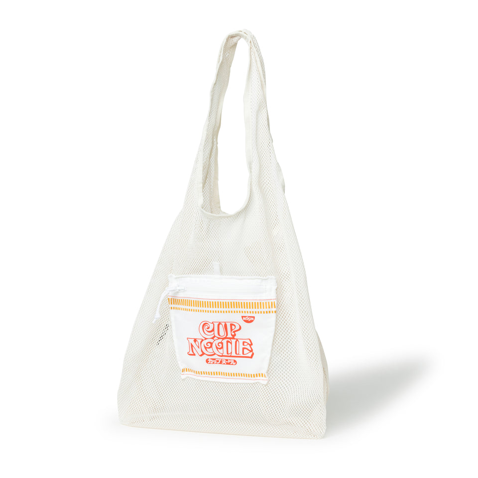 エコトートバッグ 22L パッカブル CUP NOODLE カップヌードル レギュラー味 アイボリー