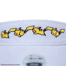 【ゴルフ】サンバイザー Pokémon ポケモン ピカチュウ ホワイト