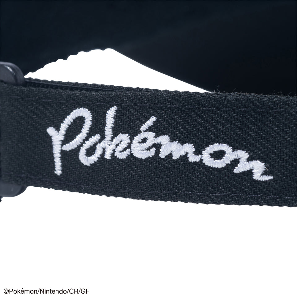 【ゴルフ】サンバイザー Pokémon ポケモン ゲンガー ブラック