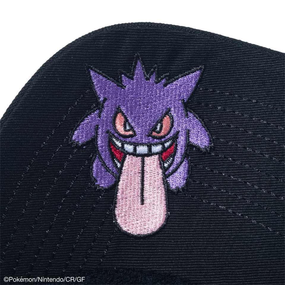 【ゴルフ】サンバイザー Pokémon ポケモン ゲンガー ブラック